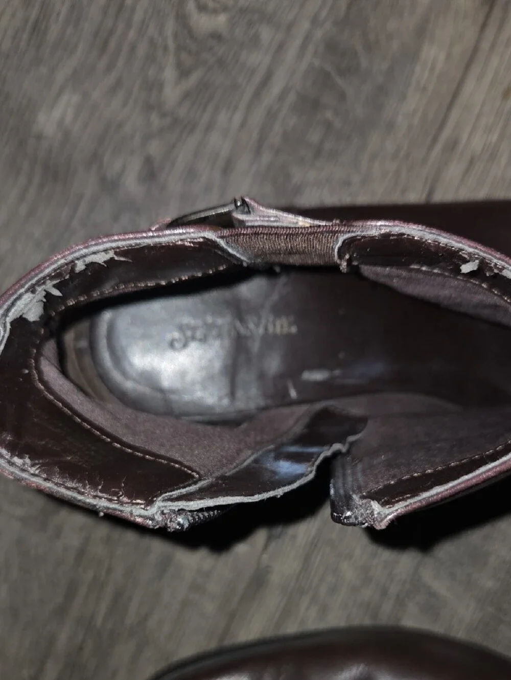 St. John's Bay Brown Leather Ankle Chukka Boots